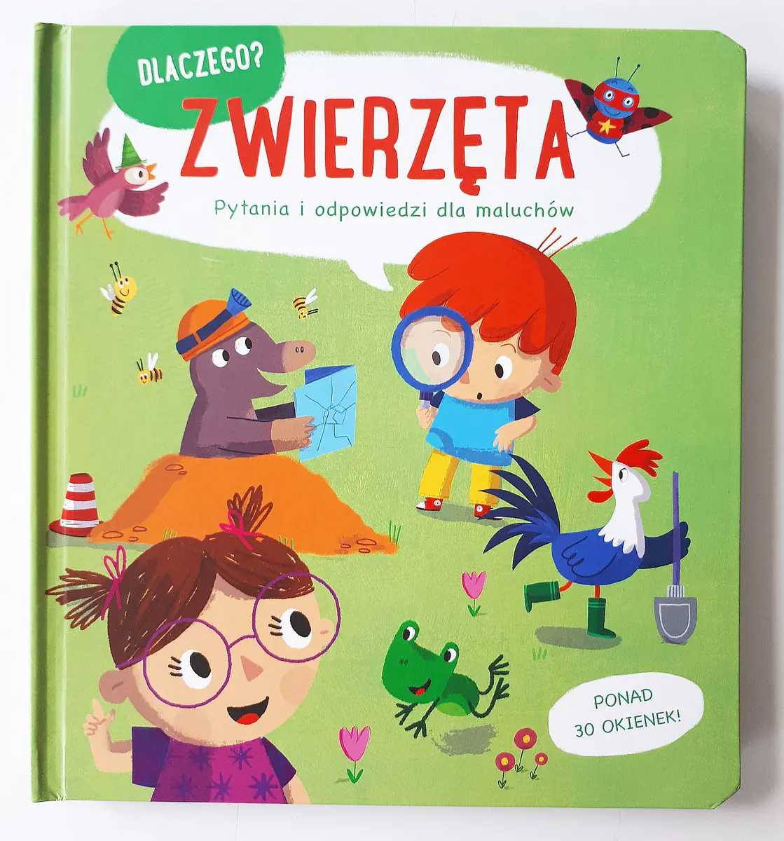 Książka - Dlaczego? Zwierzęta. Pytania i odpowiedzi dla maluchów