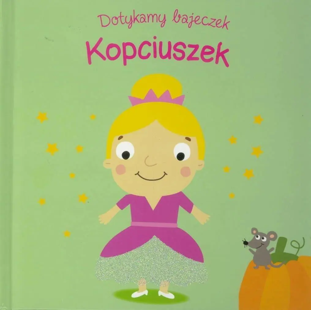 Książka - Dotykamy bajeczek. Kopciuszek
