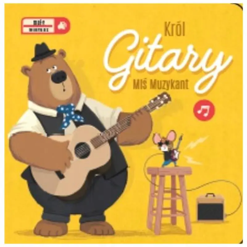 Książka - Mały wirtuoz - Król Gitary