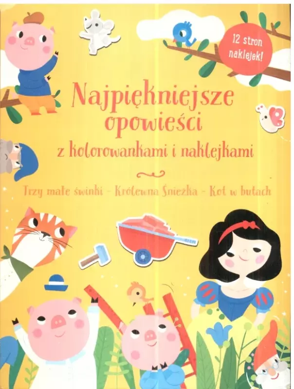 Książka - Najpiękniejsze opowieści z kolorowankami