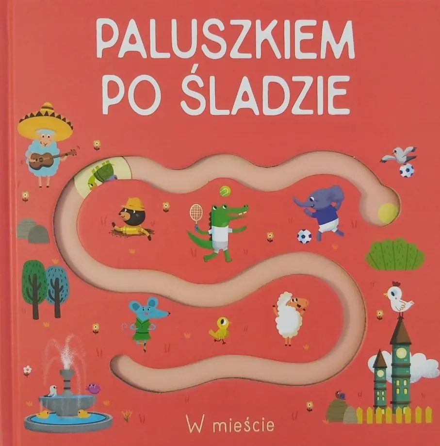 Książka - Paluszkiem po śladzie - W mieście