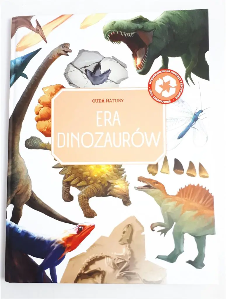 Książka - Cuda natury. Era dinozaurów