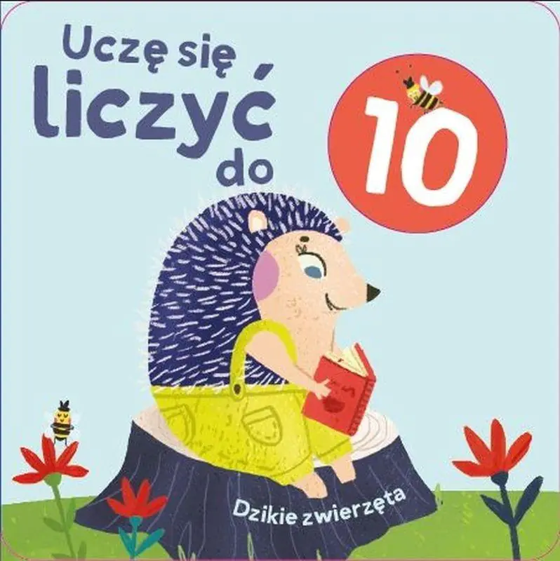 Książka - Uczę się liczyć do 10. Dzikie zwierzęta