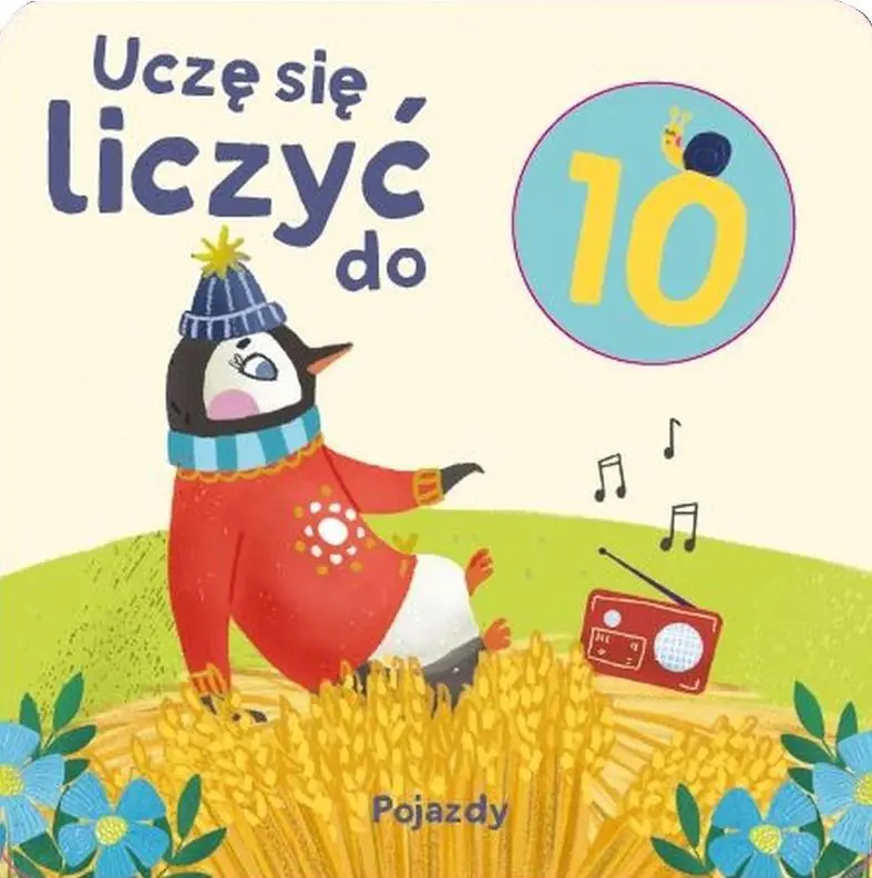 Książka - Uczę się liczyć do 10. Pojazdy