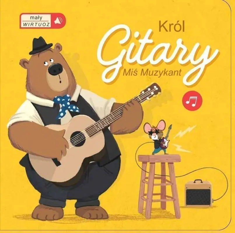 Książka - Król gitary. Mały wirtuoz