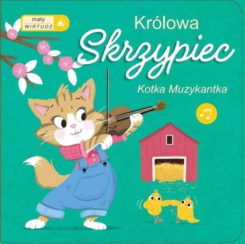 Książka - Królowa skrzypiec. Mały wirtuoz