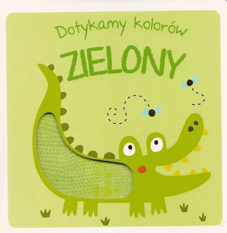 Książka - Zielony. Dotykamy kolorów