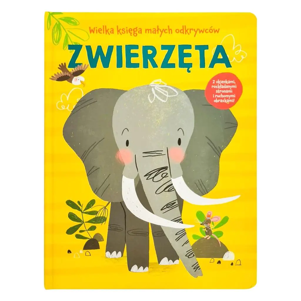 Książka - Wielka księga małych odkrywców. Zwierzęta