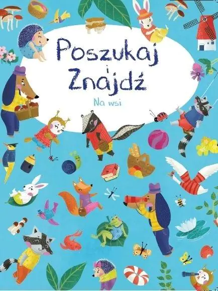 Książka - Na wsi. Poszukaj i znajdź