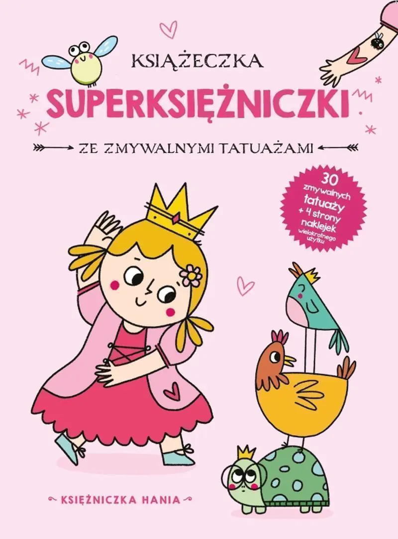 Książka - Księżniczka Hania. Książeczka z superksiężniczki