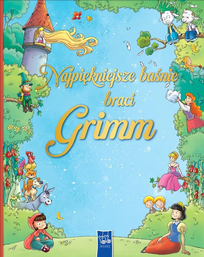 Książka - Najpiękniejsze baśnie braci Grimm