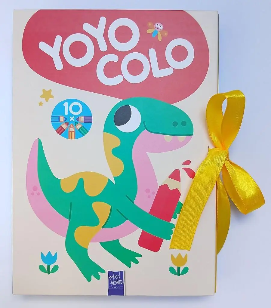 Książka - YOYO COLO. Dinozaury