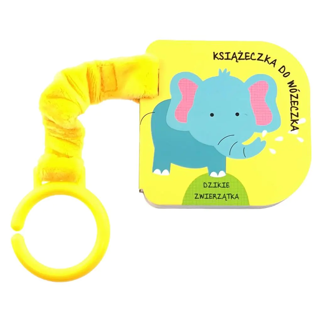 Książka - Książeczka do wózeczka. Dzikie zwierzątka