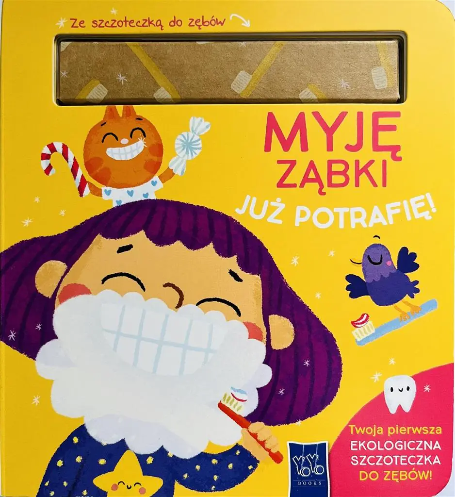 Książka - Myję ząbki. Już potrafię!