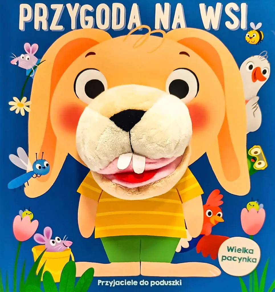 Książka - Przygoda na wsi. Przyjaciele do poduszki