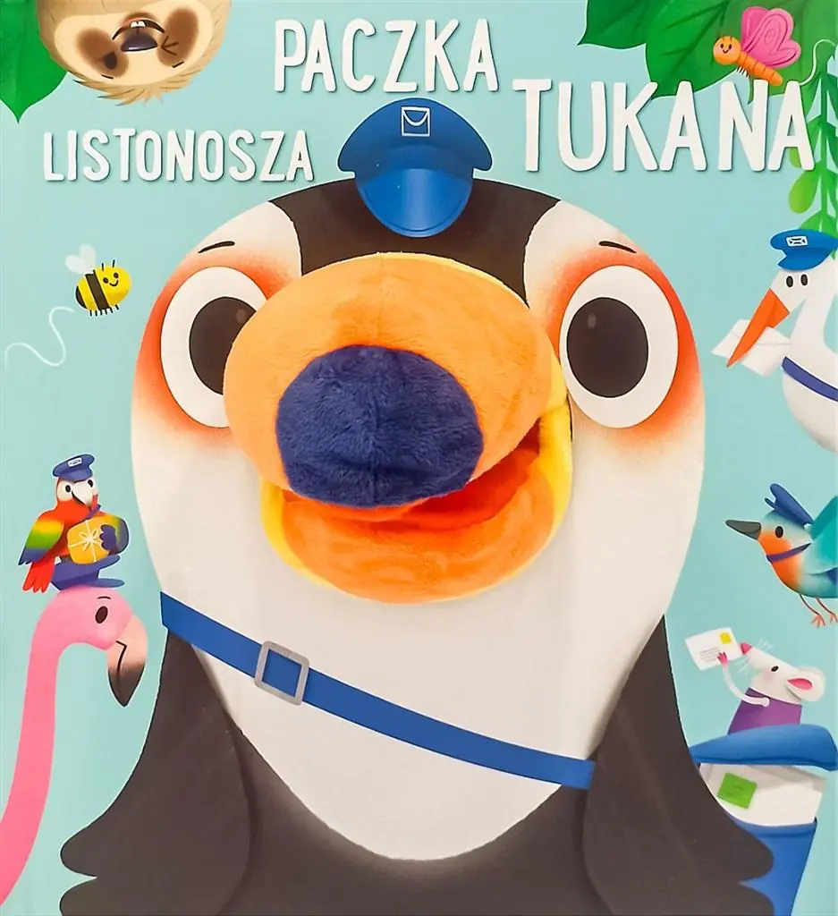 Książka - Paczka listonosza Tukana. Przyjaciele do poduszki