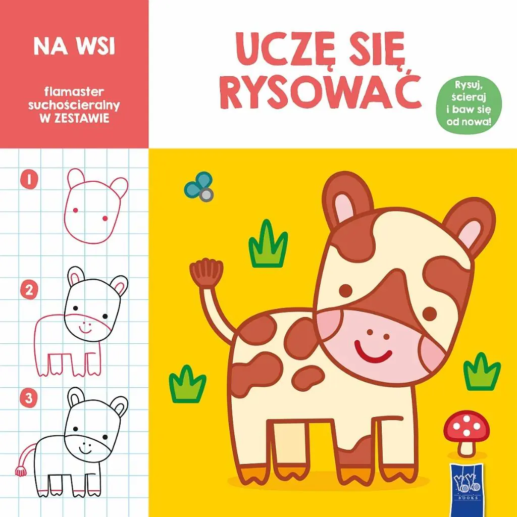 Książka - Uczę się rysować. Na wsi