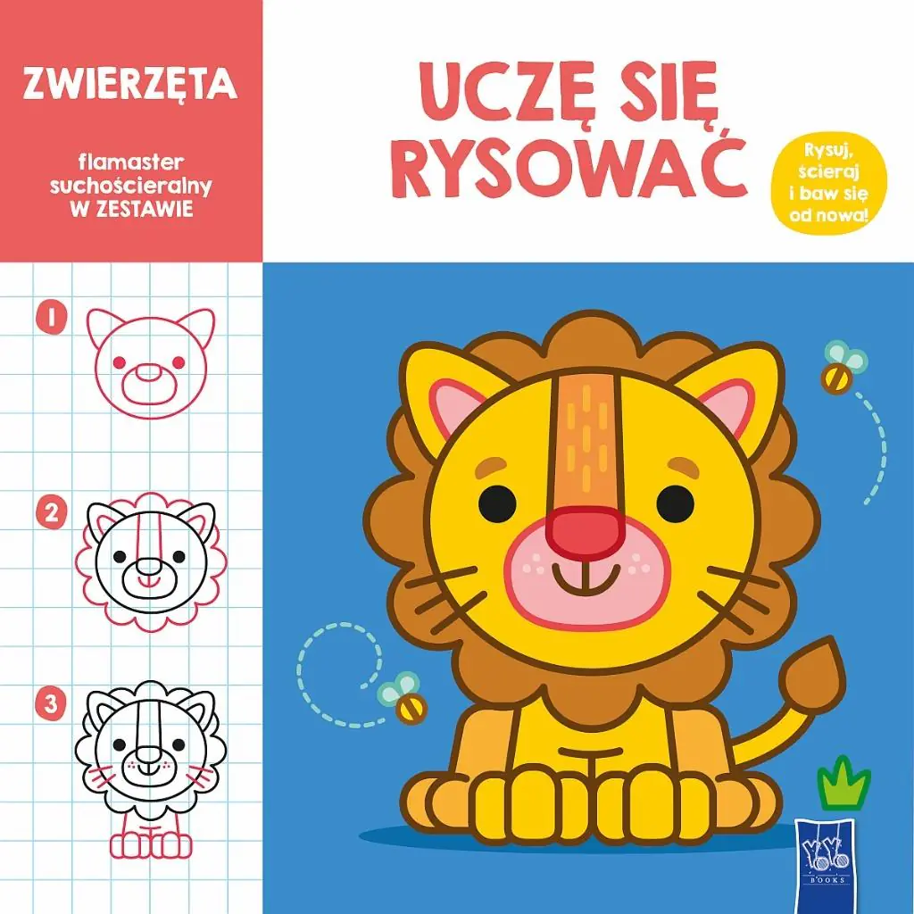Książka - Uczę się rysować. Zwierzęta
