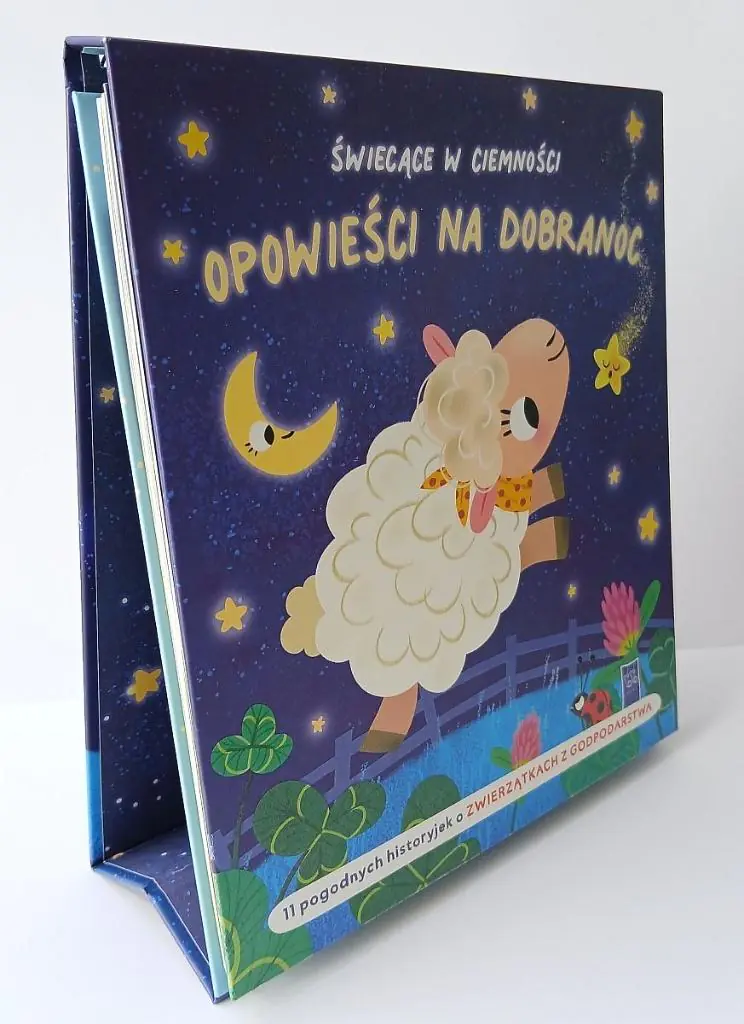 Książka - Zwierzątka z gospodarstwa. Opowieści na dobranoc. Świecące w ciemności