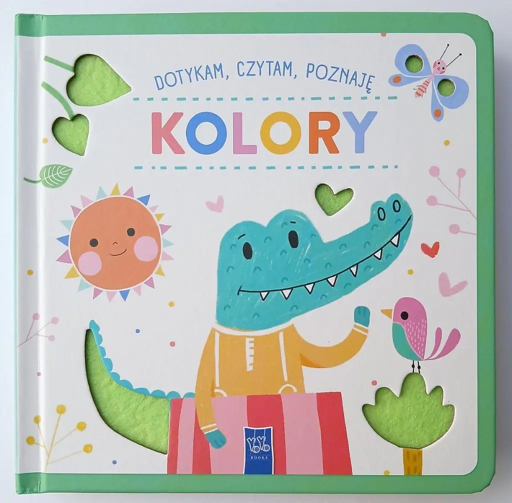 Książka - Kolory. Dotykam, czytam, poznaję
