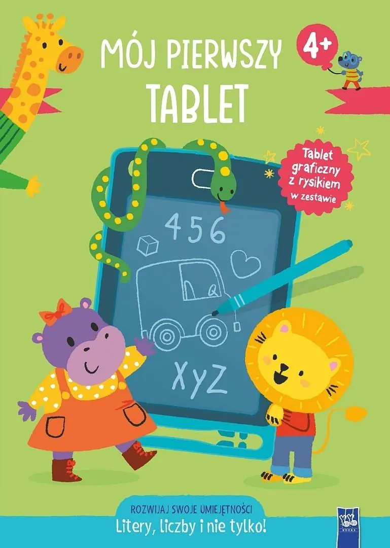 Książka - Litery, liczby i nie tylko. Mój pierwszy tablet