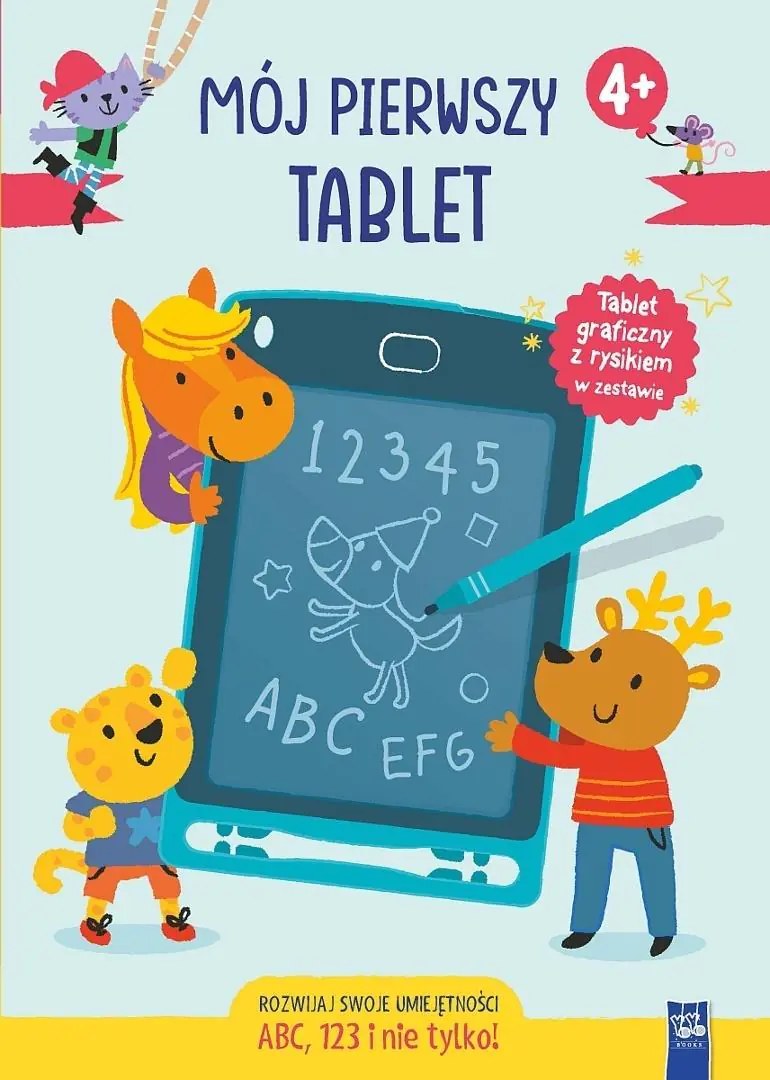 Książka - Abc, 123 i nie tylko. Mój pierwszy tablet