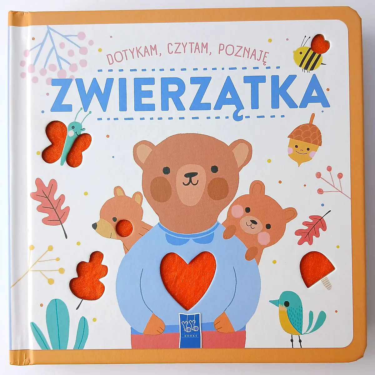 Książka - Małe zwierzątka. Dotykam, czytam, poznaję
