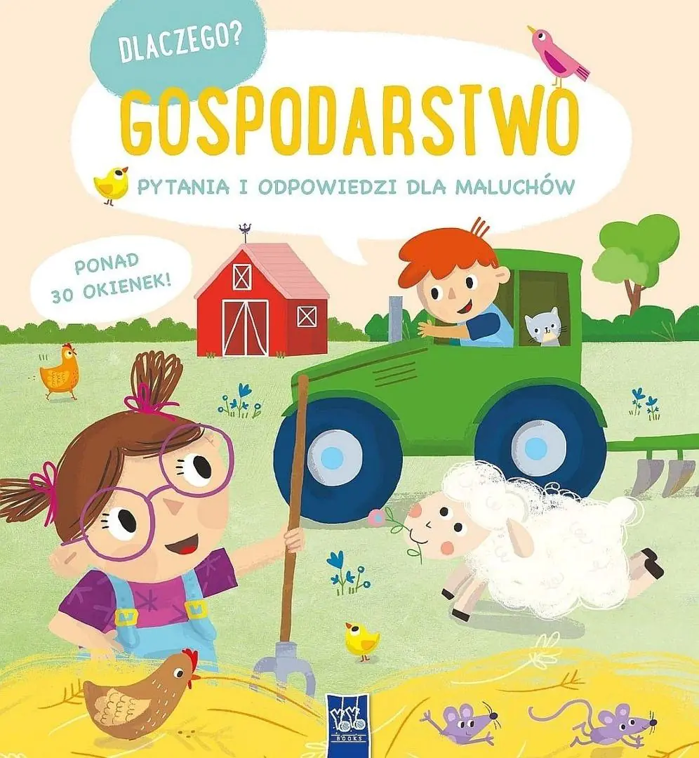 Książka - Gospodarstwo. Dlaczego? Pytania i odpowiedzi dla maluchów