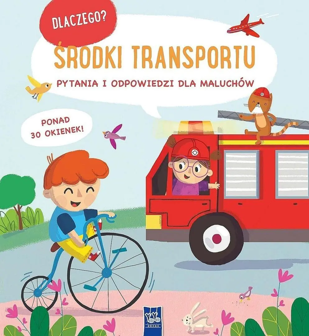 Książka - Środki transportu. Dlaczego? Pytania i odpowiedzi dla maluchów