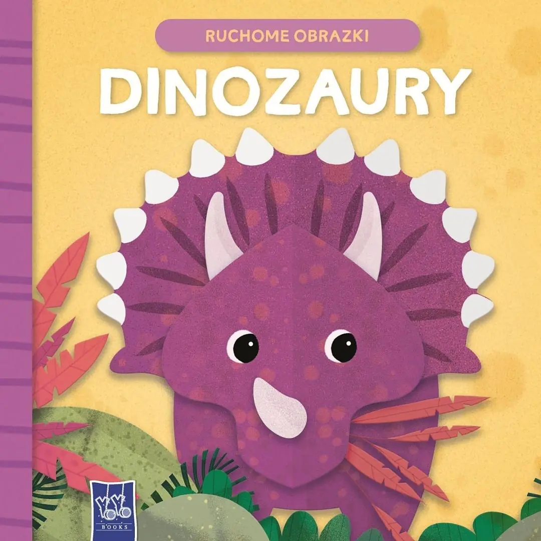 Książka - Dinozaury. Ruchome obrazki