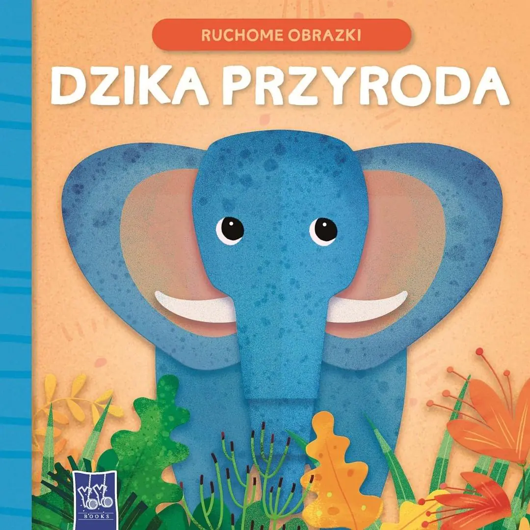 Książka - Dzika przyroda. Ruchome obrazki