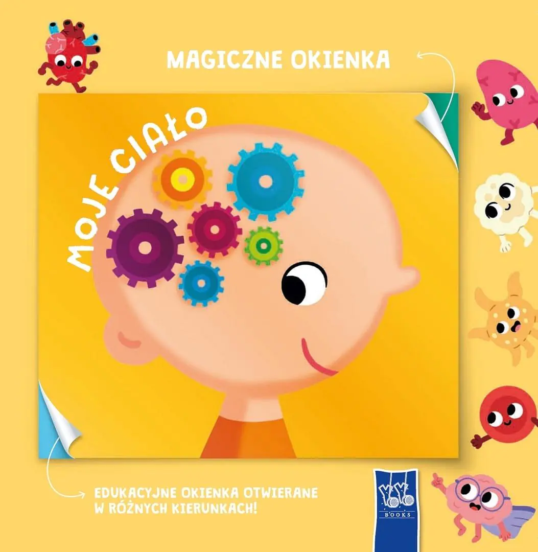 Książka - Moje ciało. Magiczne okienka