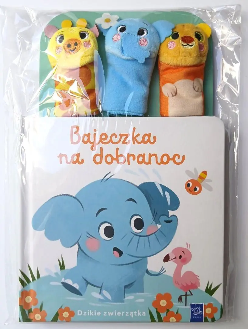 Książka - Bajeczka na dobranoc. Dzikie zwierzątka