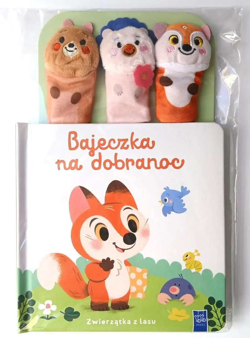 Książka - Bajeczka na dobranoc. Zwierzątka z lasu