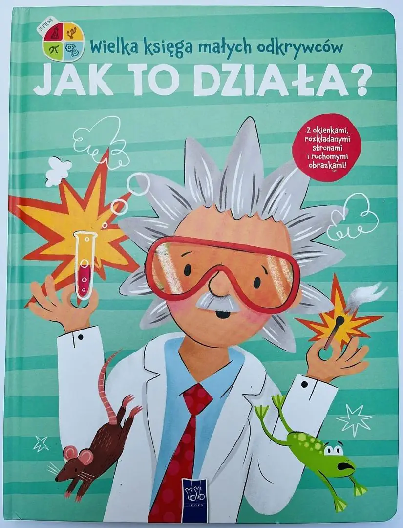 Książka - Wielka księga małych odkrywców. Jak to działa?