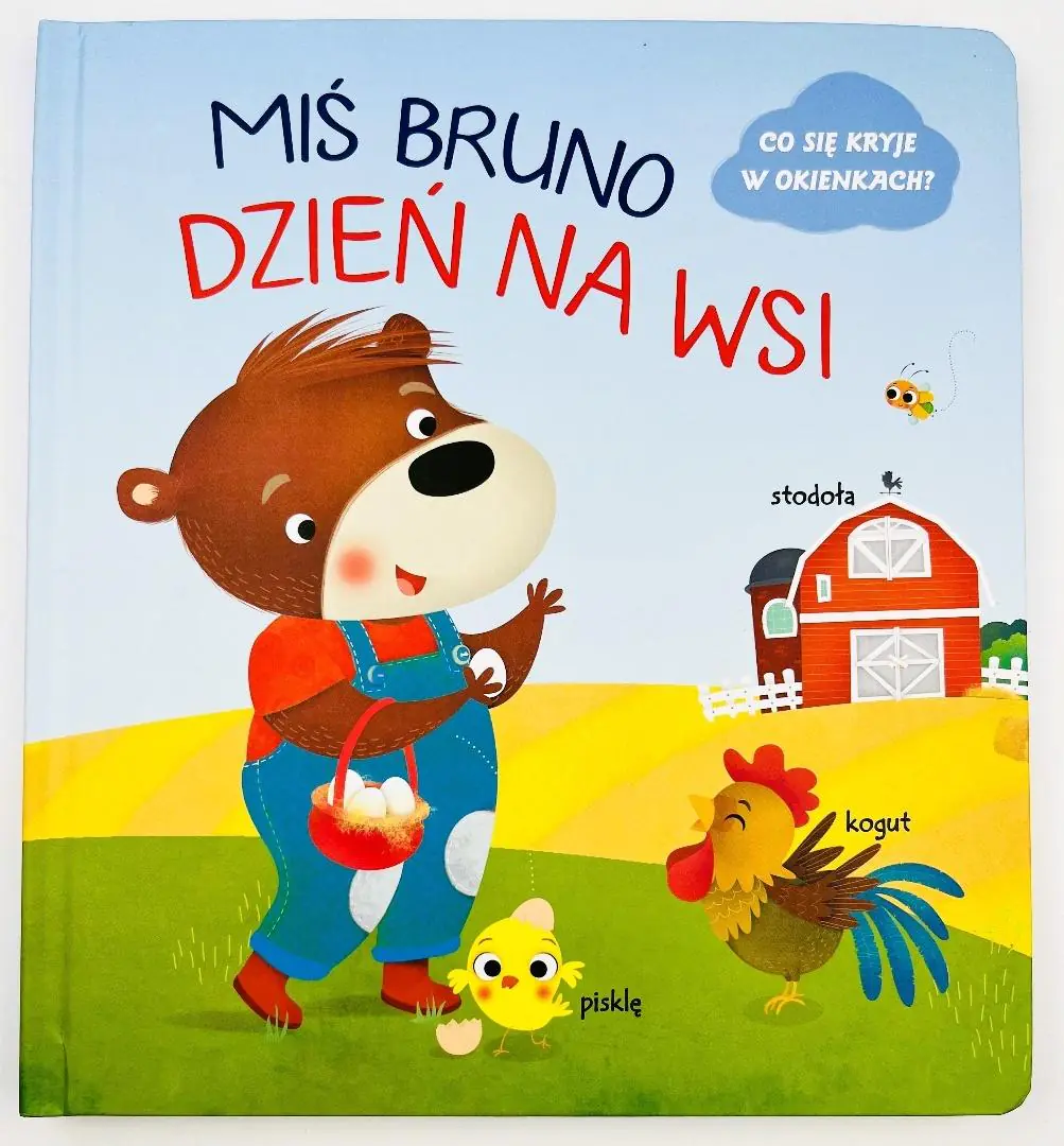Książka - Dzień na wsi. Miś Bruno
