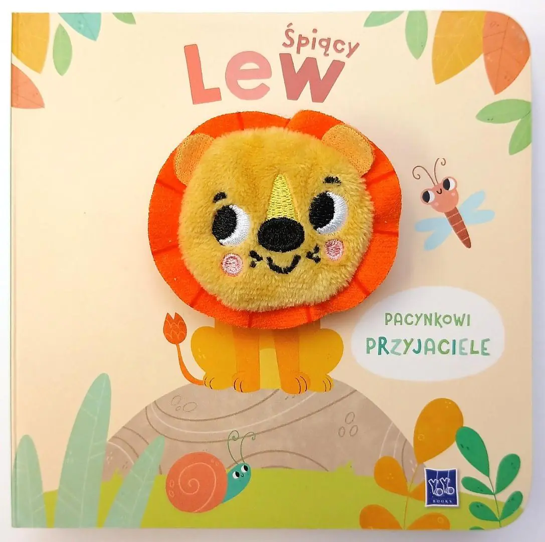Książka - Pacynkowi przyjaciele. Śpiący lew