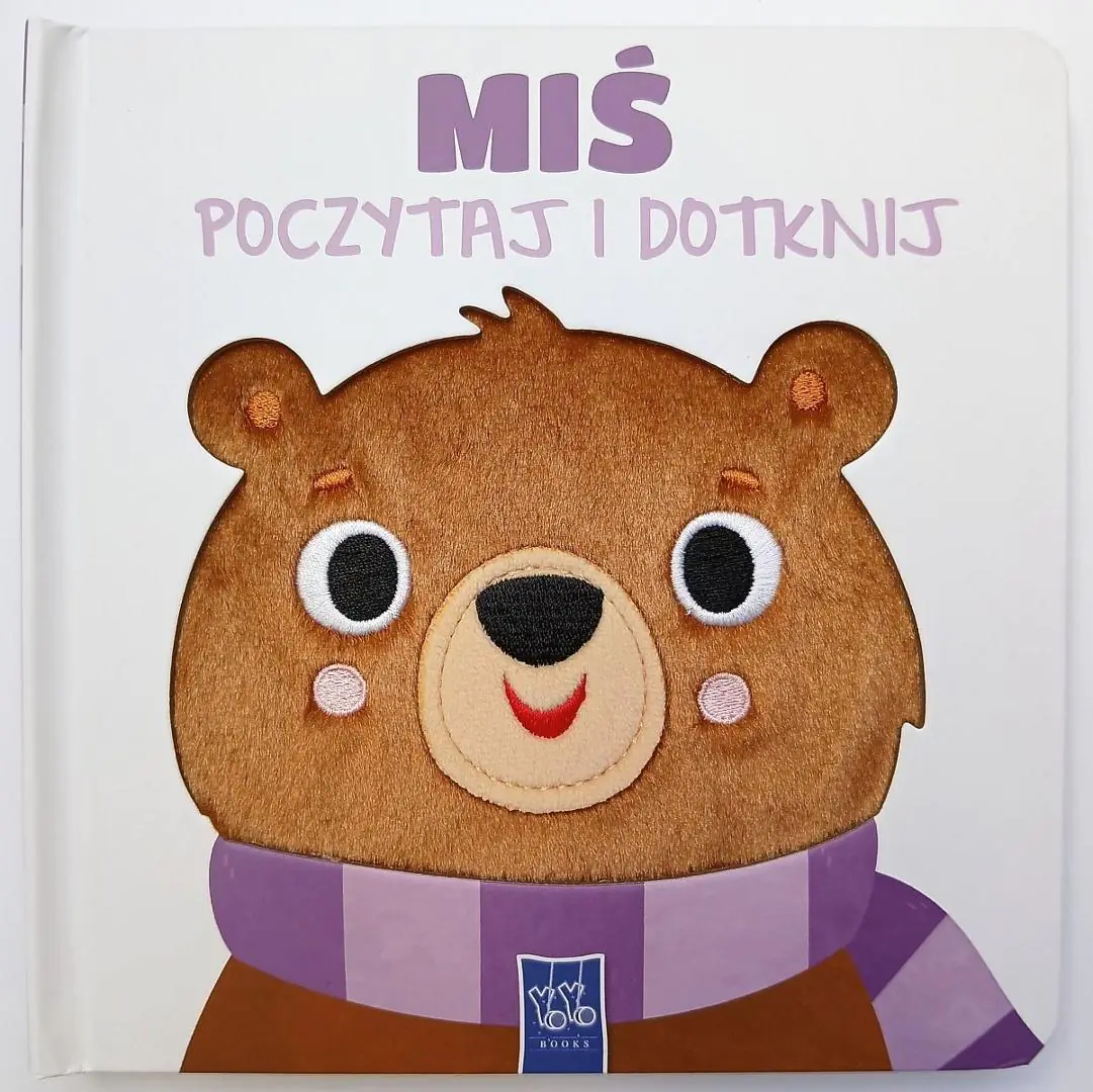 Książka - Miś. Poczytaj i dotknij