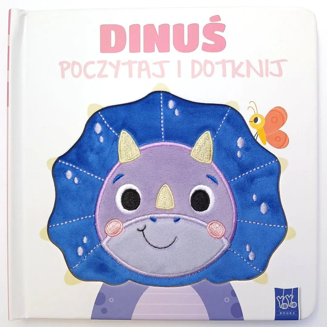 Książka - Dinuś. Poczytaj i dotknij