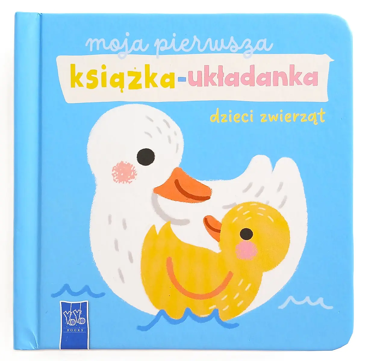 Książka - Dzieci zwierząt. Moja pierwsza książka-układanka