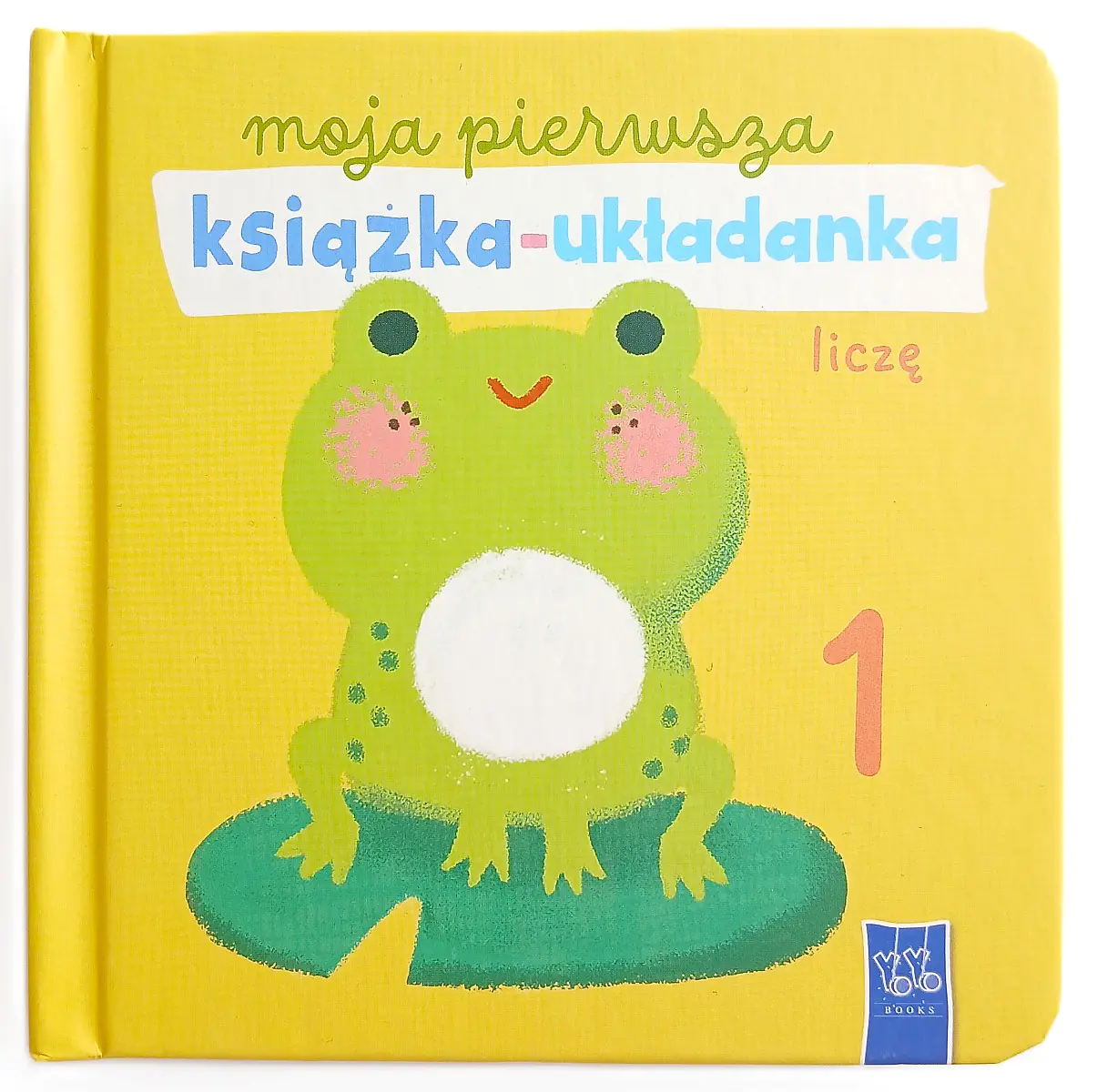 Książka - Liczę. Moja pierwsza książka-układanka