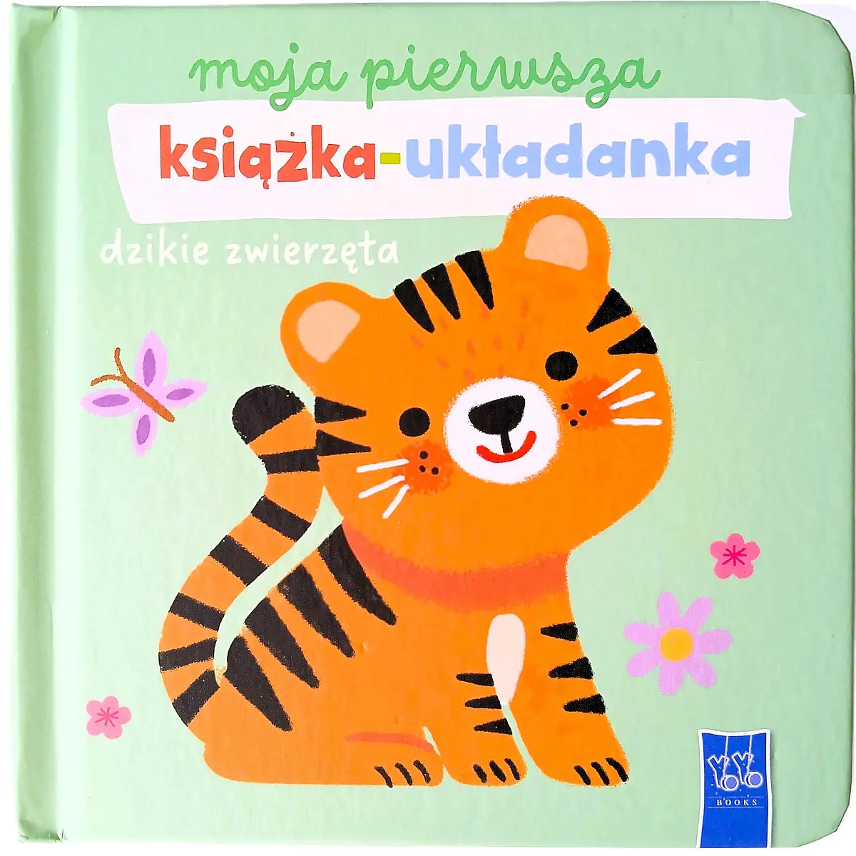Książka - Dzikie zwierzęta. Moja pierwsza książka-układanka