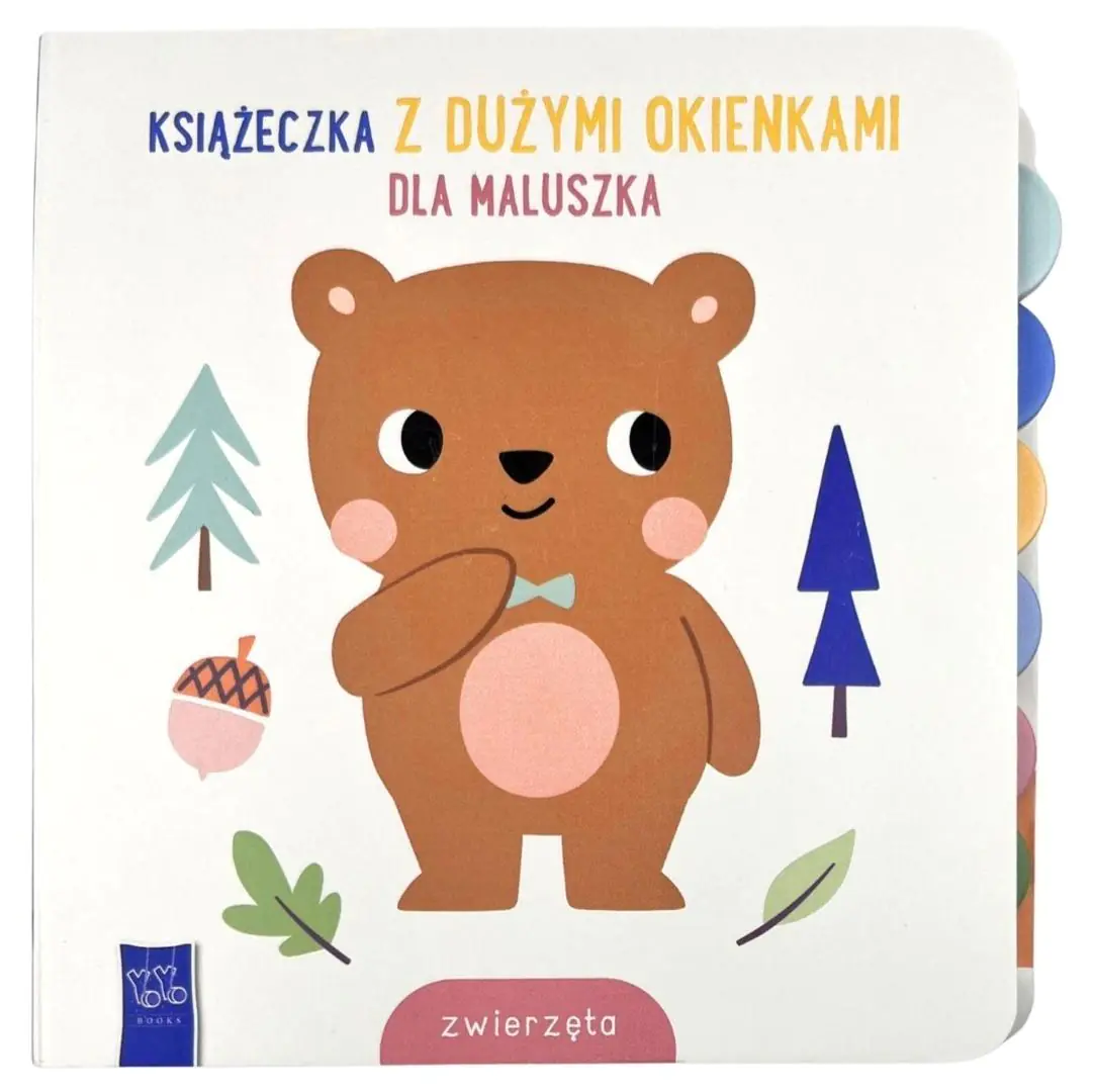 Książka - Książeczka z dużymi okienkami dla maluszka