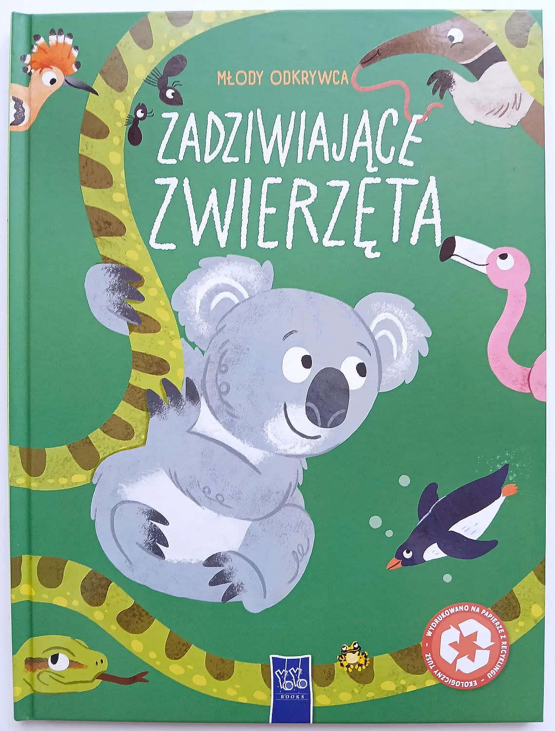 Książka - Zadziwiające zwierzęta. Młody odkrywca