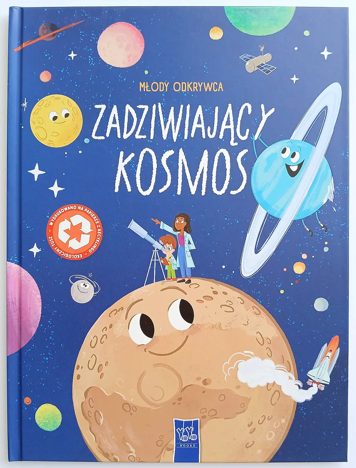 Książka - Zadziwiający kosmos. Młody odkrywca