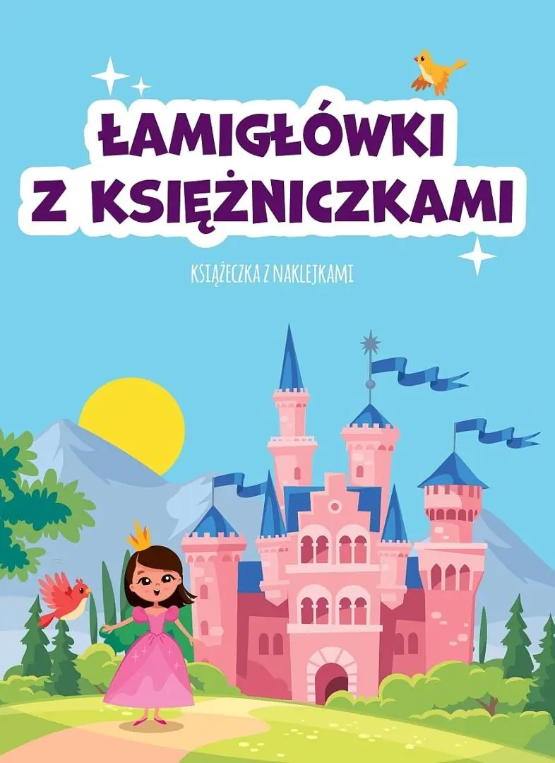 Książka - Łamigłówki z księżniczkami