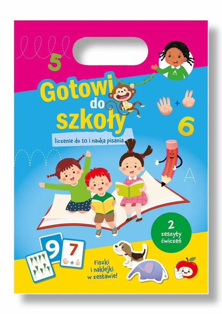 Książka - Liczenie do 10 i nauka pisania. Gotowi do szkoły