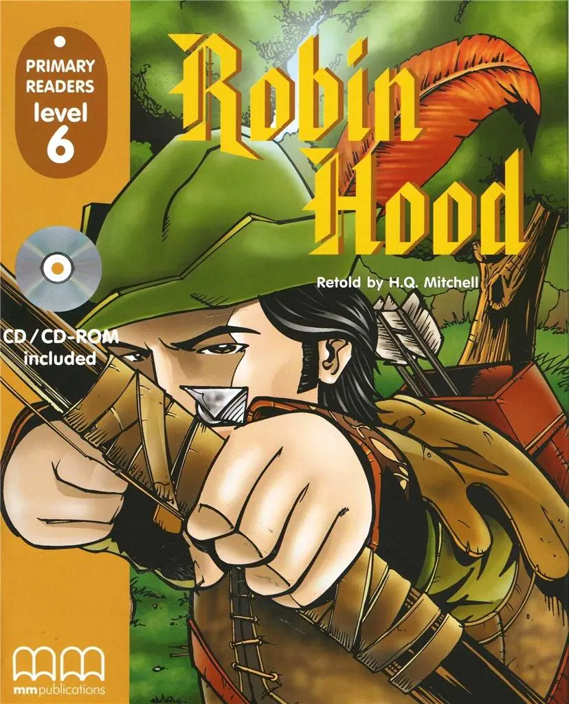 Książka - Robin Hood with Audio CD/CD-ROM. Primary Readers. Level 6