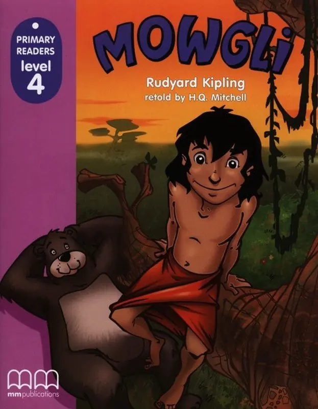Książka - Mowgli. Primary readers. Level 4