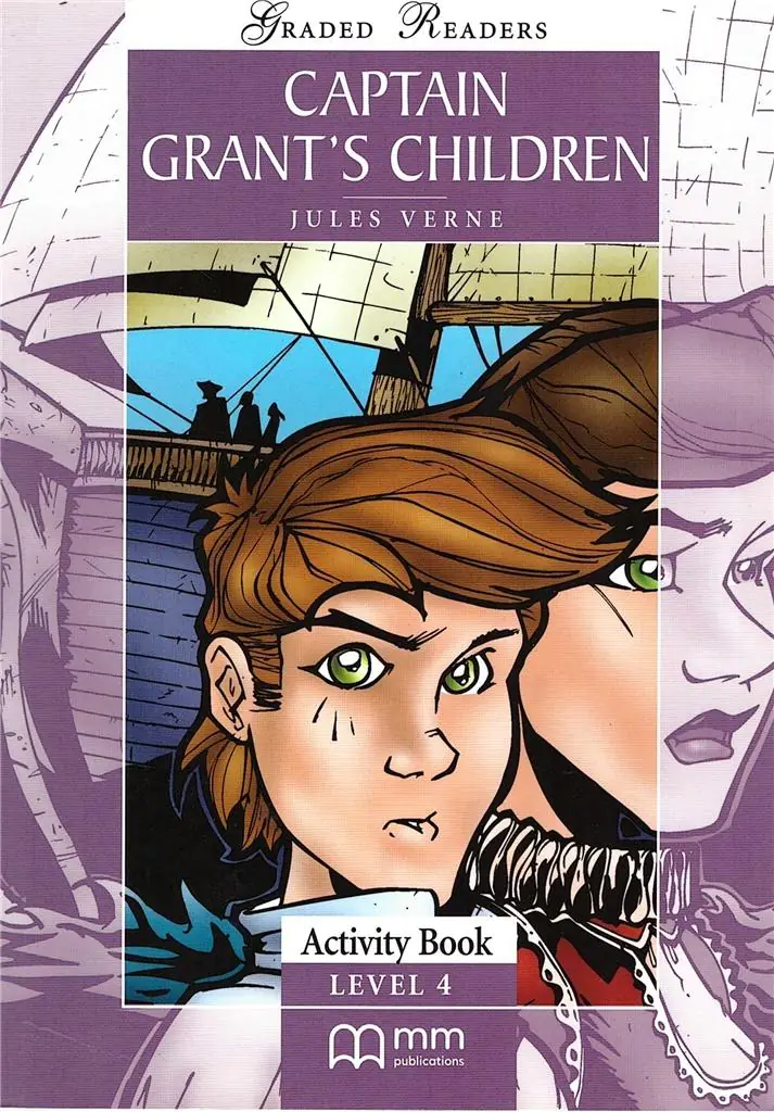 Książka - Captain Grant's. Graded Readers. Activity Book. Level 4
